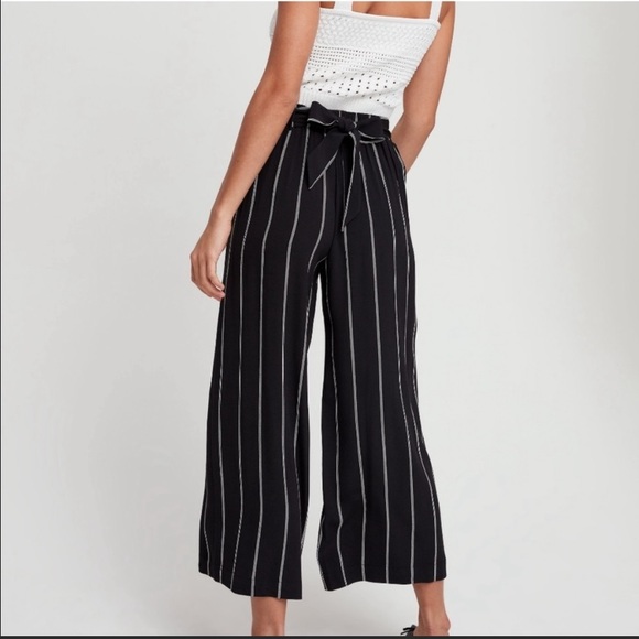 Aritzia Wilfred Faun Pant Pants Grey and White - Size XS - Picture 1 of 14